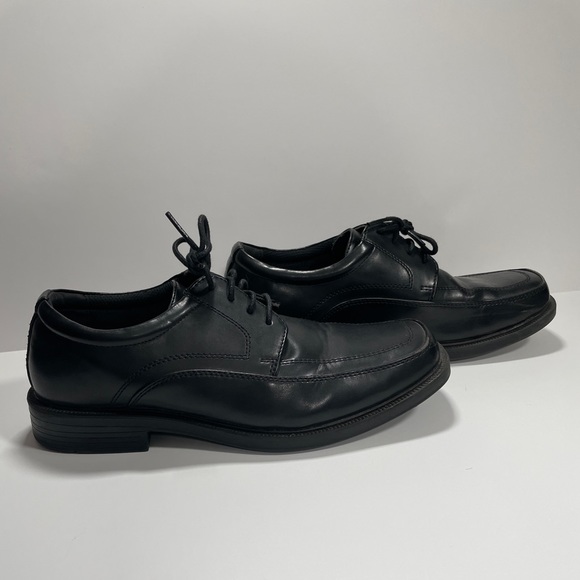 Hunter’s Bay Men’s Black Dress Shoes - Size 8 1/2” W - Picture 4 of 11